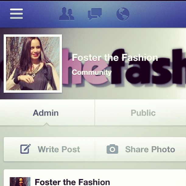 Foster the Fashion is on Facebook!