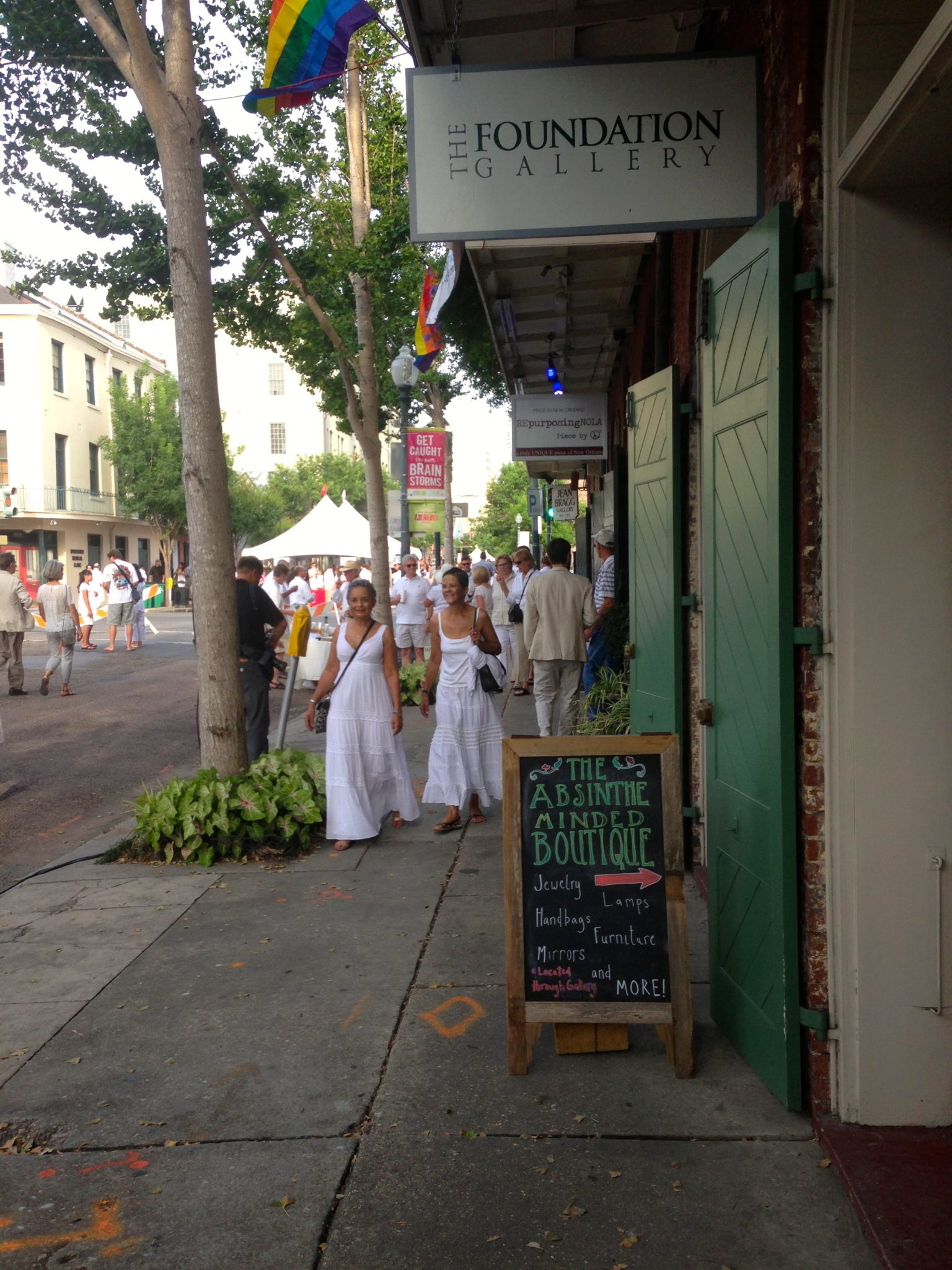 Krewe du Optic Launch Party and White Linen Night
